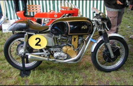 AJS 7R Typical Cafe Racer